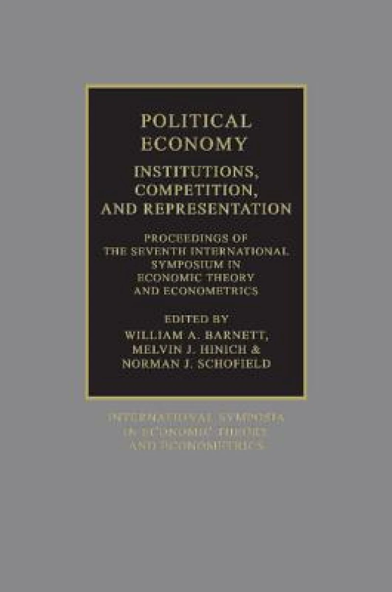 Political Economy: Institutions, Competition and Representation