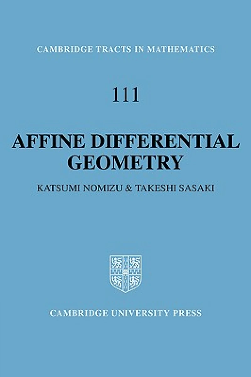 Affine Differential Geometry