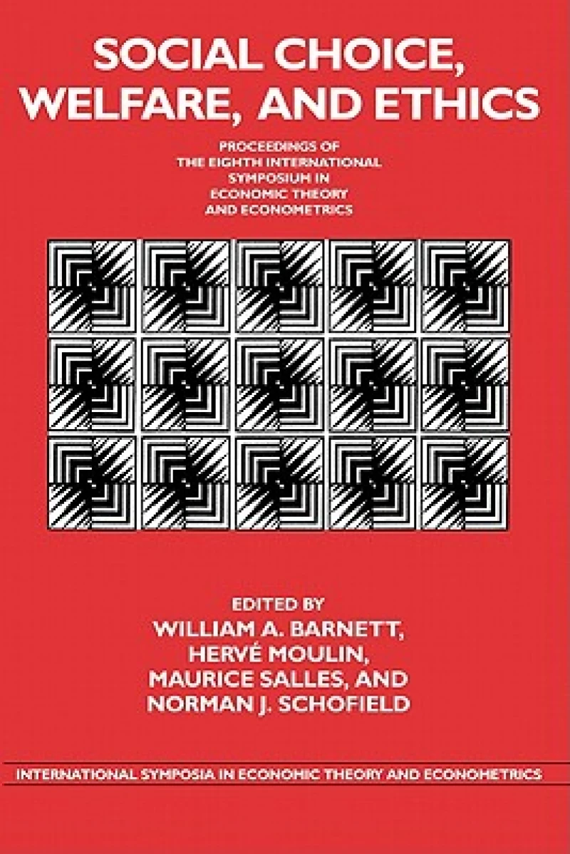 Social Choice, Welfare, and Ethics