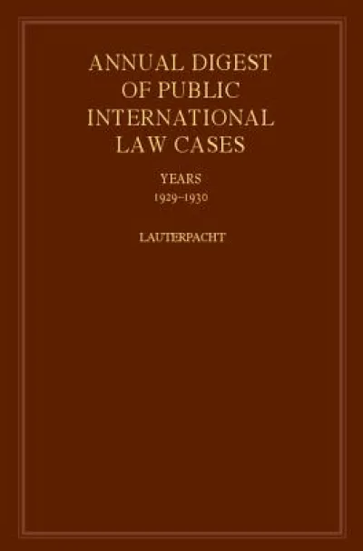 International Law Reports
