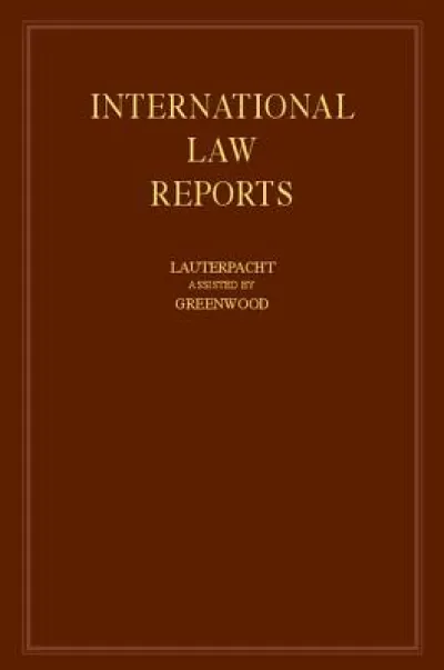 International Law Reports