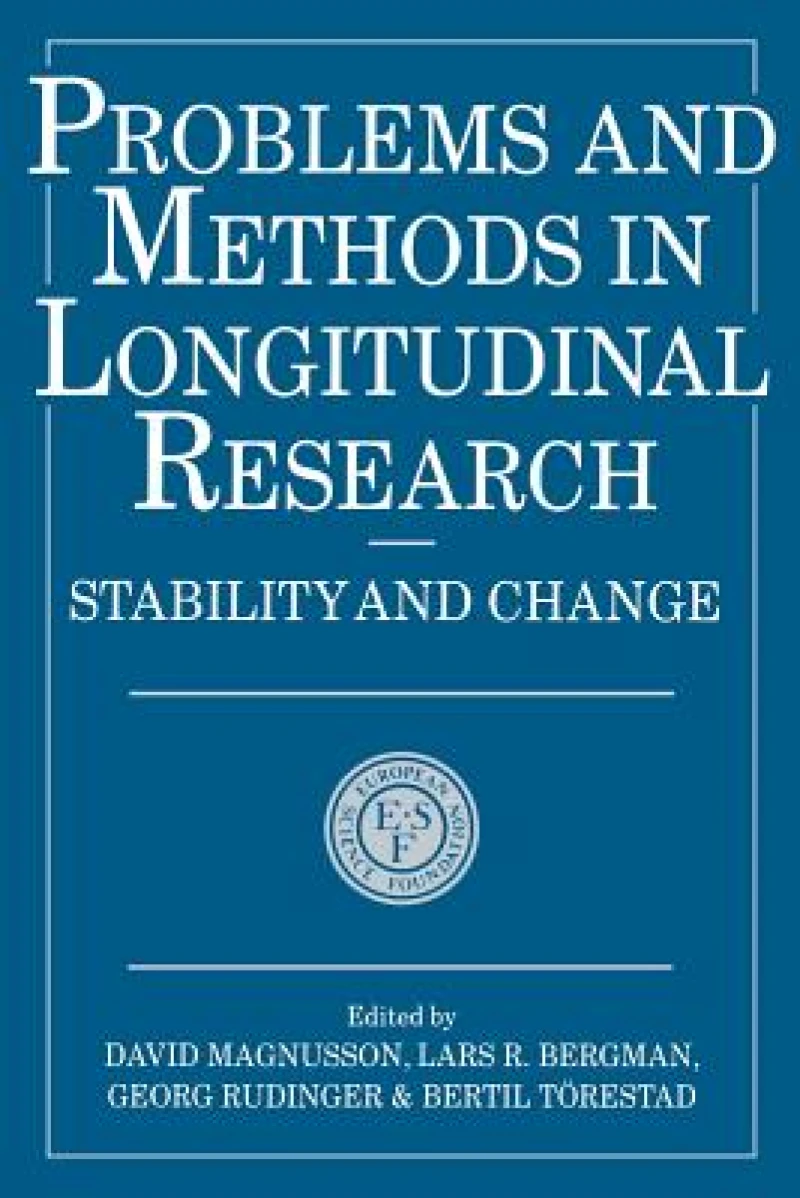 Problems and Methods in Longitudinal Research