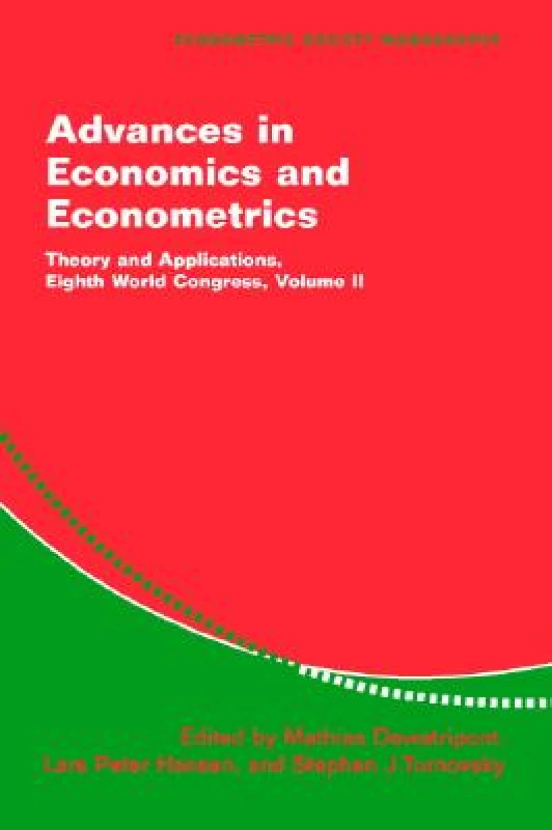 Advances in Economics and Econometrics