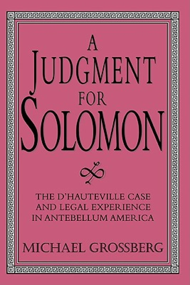 A Judgment for Solomon