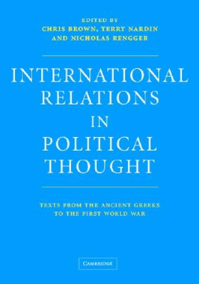 International Relations in Political Thought