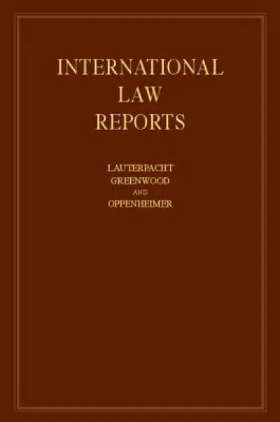 International Law Reports