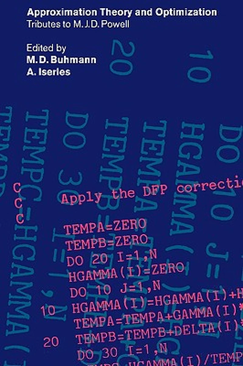 Approximation Theory and Optimization