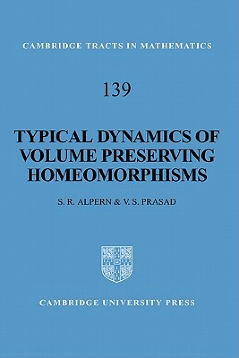 Typical Dynamics of Volume Preserving Homeomorphisms