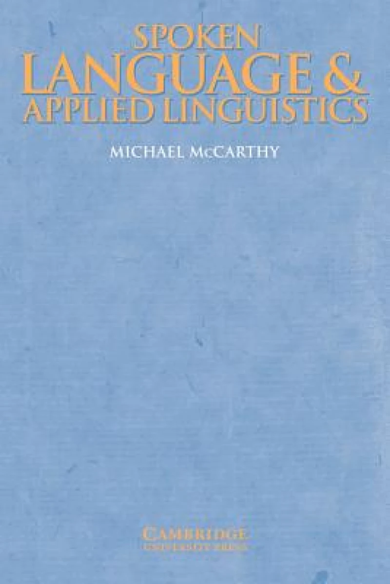 Spoken Language and Applied Linguistics