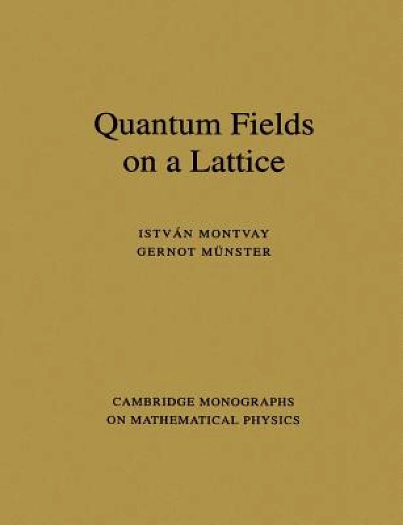 Quantum Fields on a Lattice