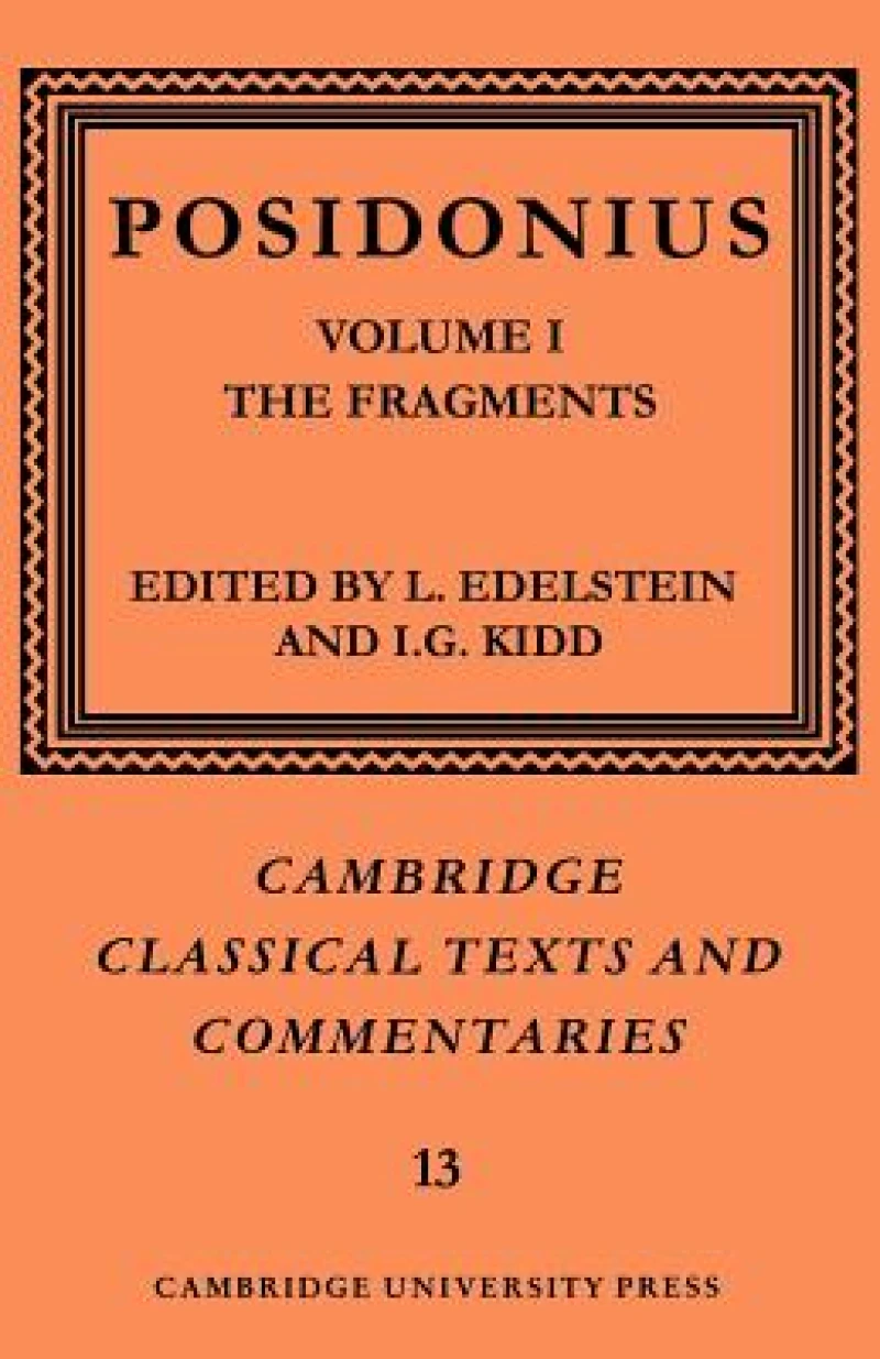 Posidonius: Volume 1, The Fragments