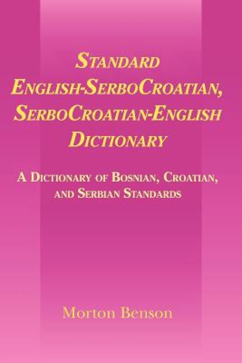 Standard English-SerboCroatian, SerboCroatian-English Dictionary