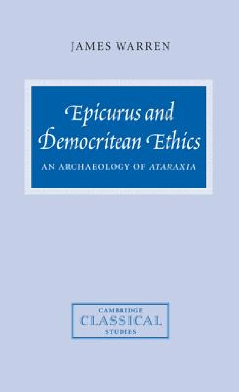 Epicurus and Democritean Ethics