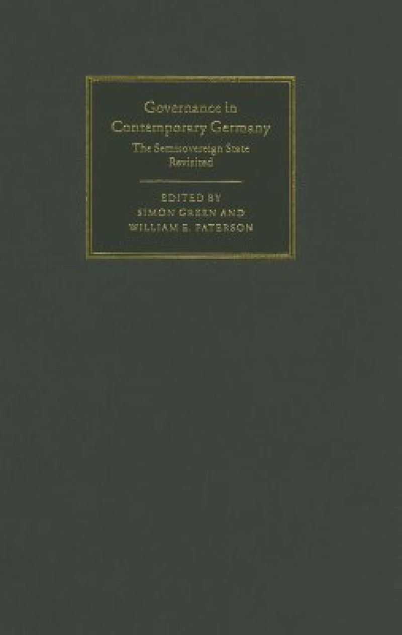 Governance in Contemporary Germany