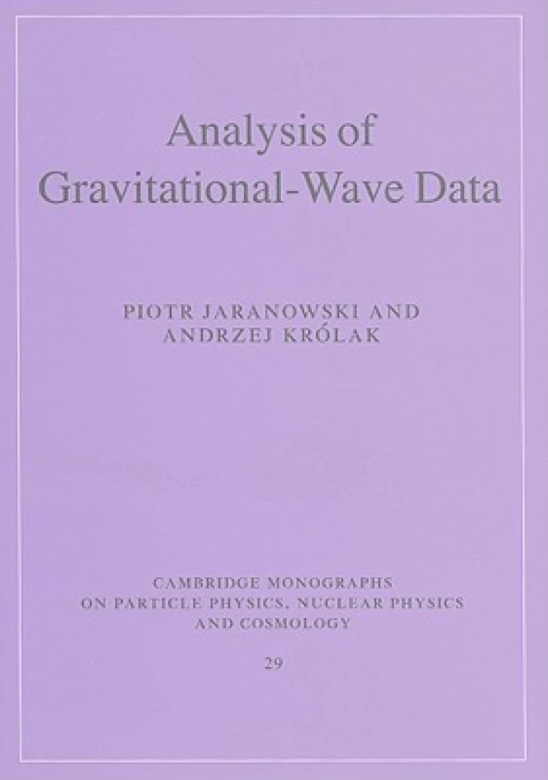 Analysis of Gravitational-Wave Data