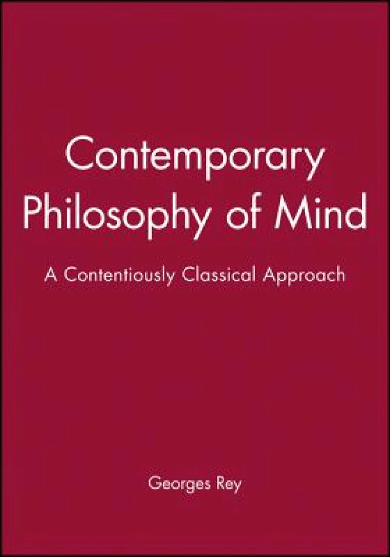 Contemporary Philosophy of Mind