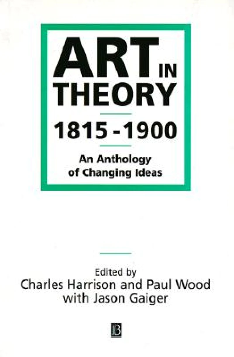 Art in Theory 1815-1900