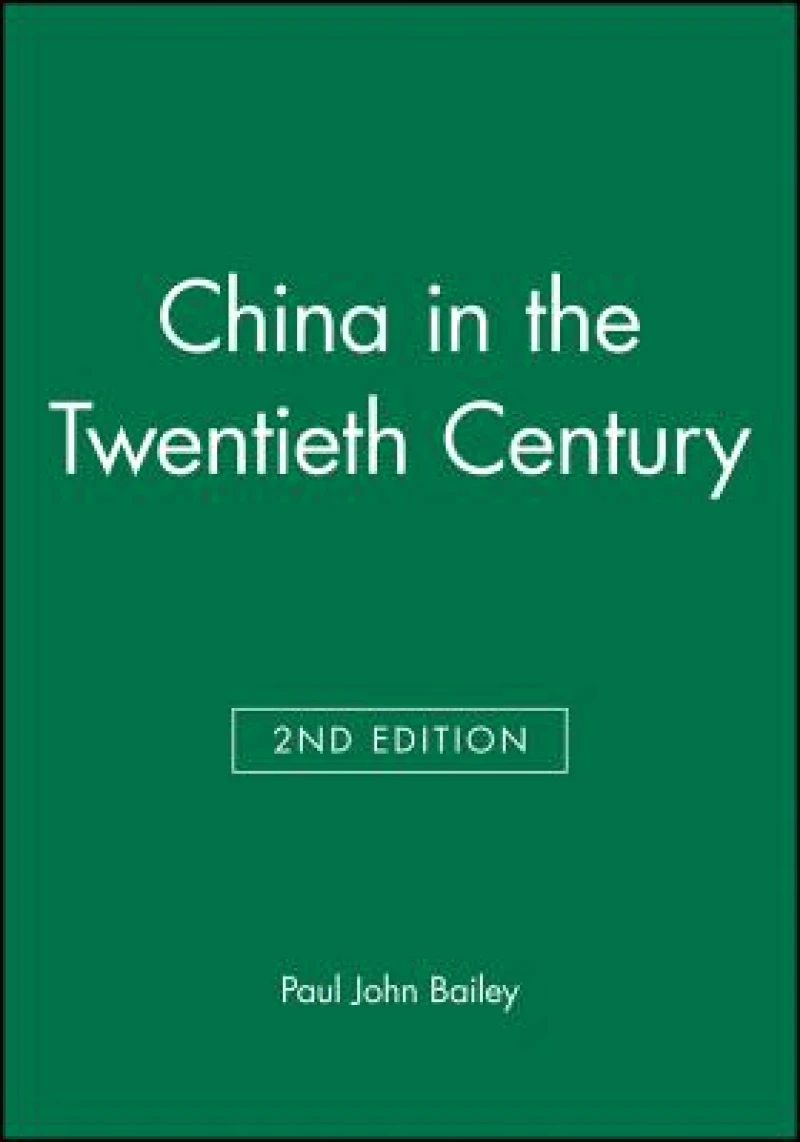 China in the Twentieth Century
