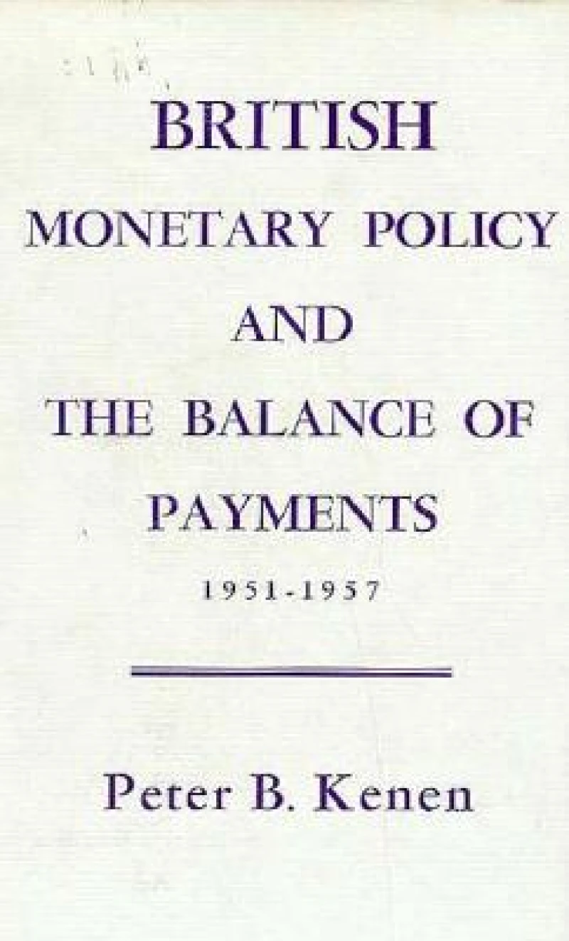 British Monetary Policy and the Balance of Payments, 1951–1957