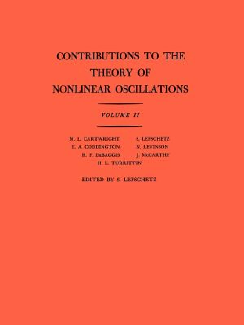 Contributions to the Theory of Nonlinear Oscillations, Volume II