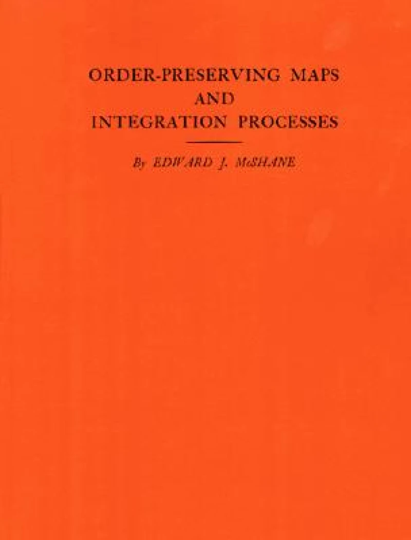 Order-Preserving Maps and Integration Processes