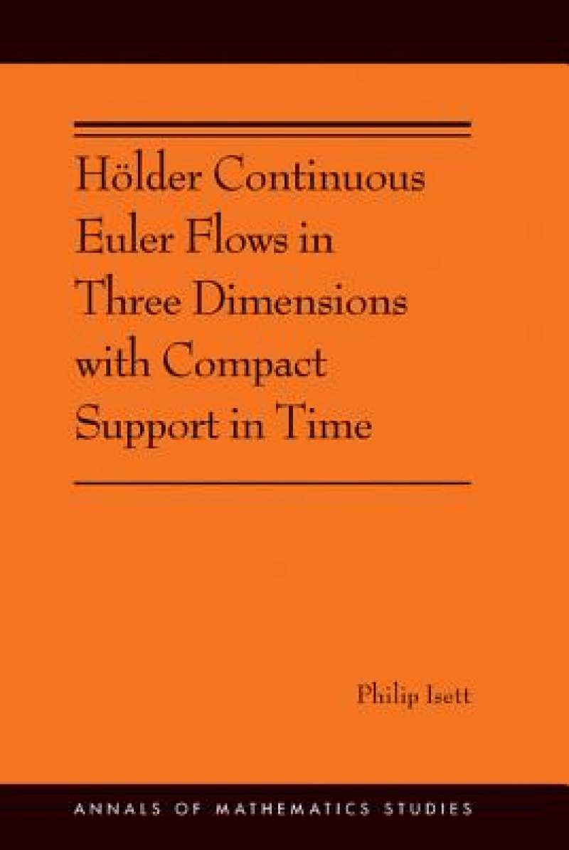 Holder Continuous Euler Flows in Three Dimensions with Compact Support in Time