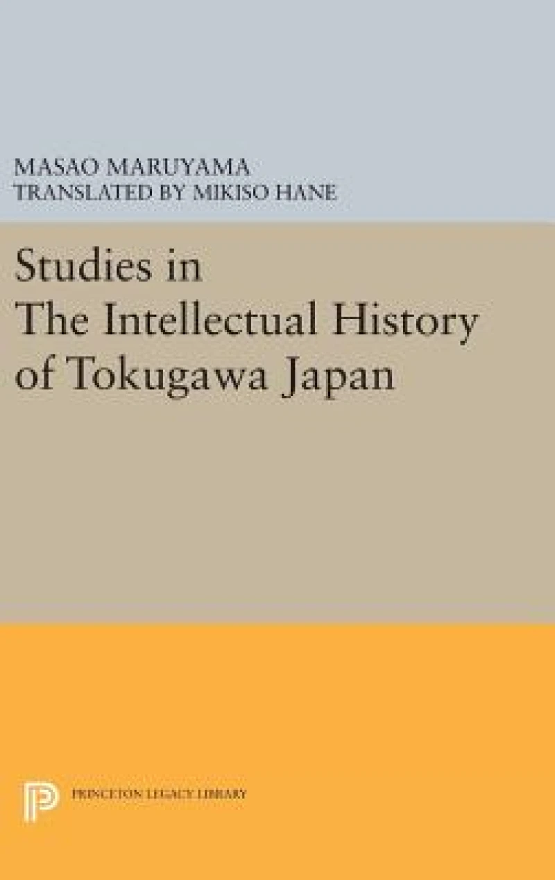 Studies in Intellectual History of Tokugawa Japan