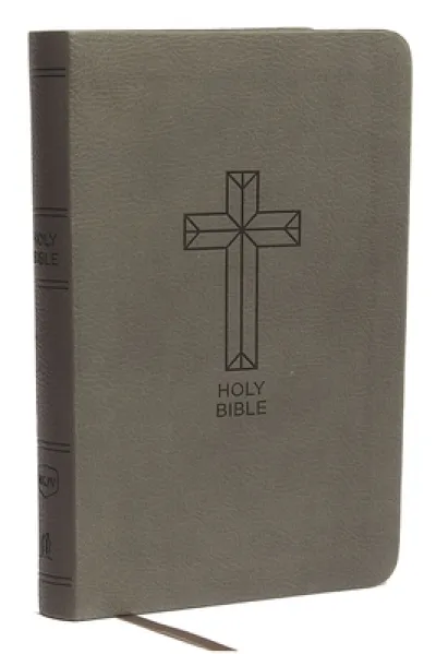 NKJV, Thinline Bible, Compact, Leathersoft, Black, Red Letter, Comfort Print