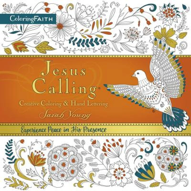 Jesus Calling Adult Coloring Book:  Creative Coloring and   Hand Lettering