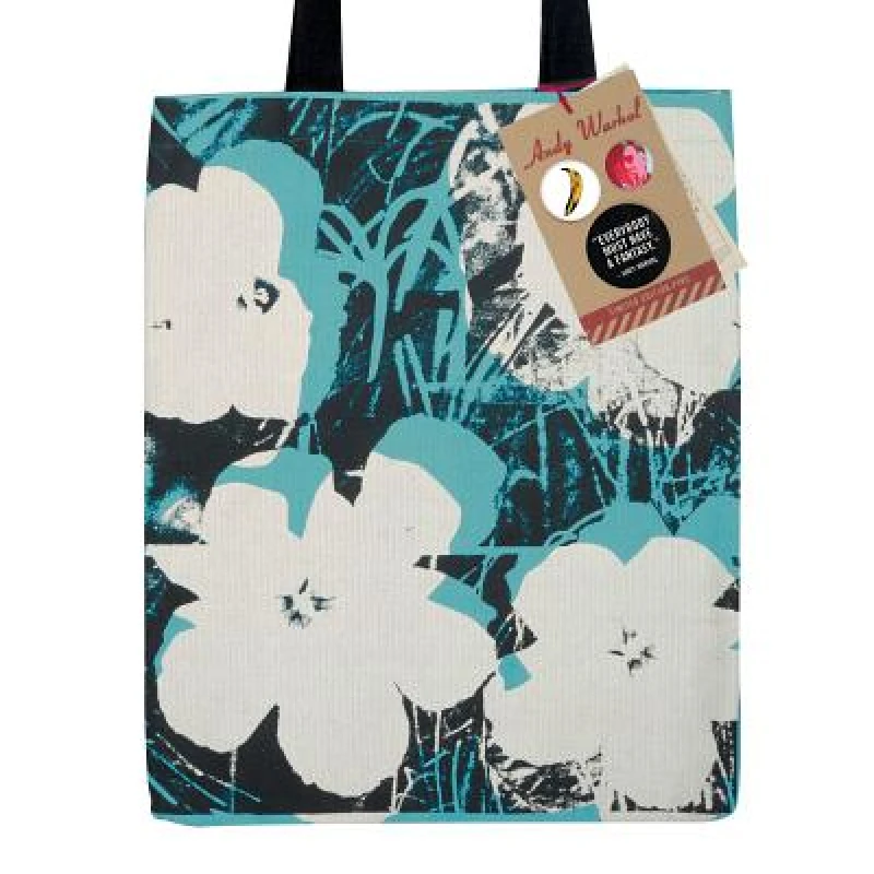 Andy Warhol Poppies Tote Bag