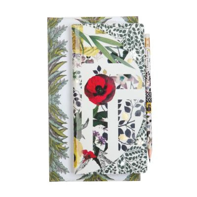 Christian Lacroix Primavera Notebook Set with Pencil & Pouch