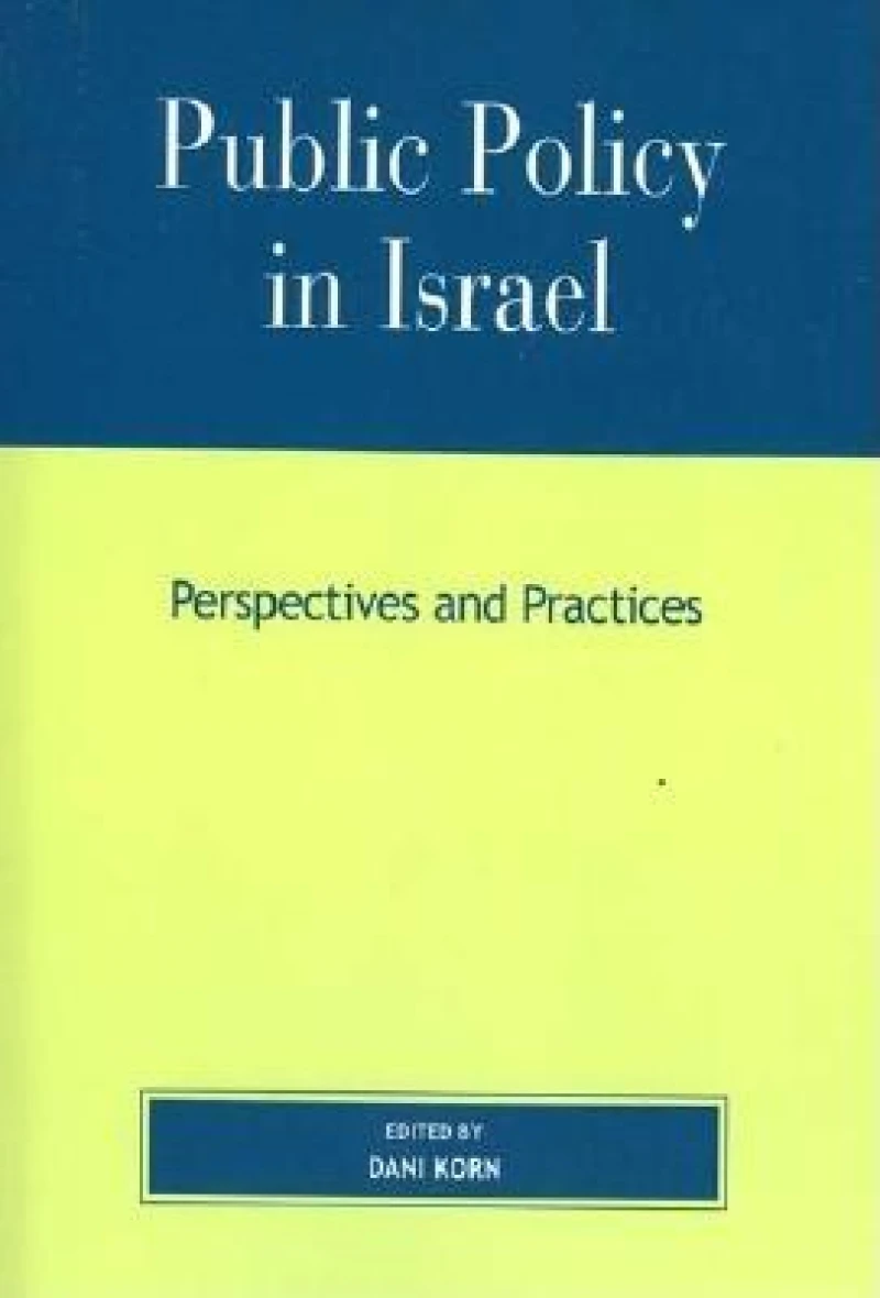 Public Policy in Israel