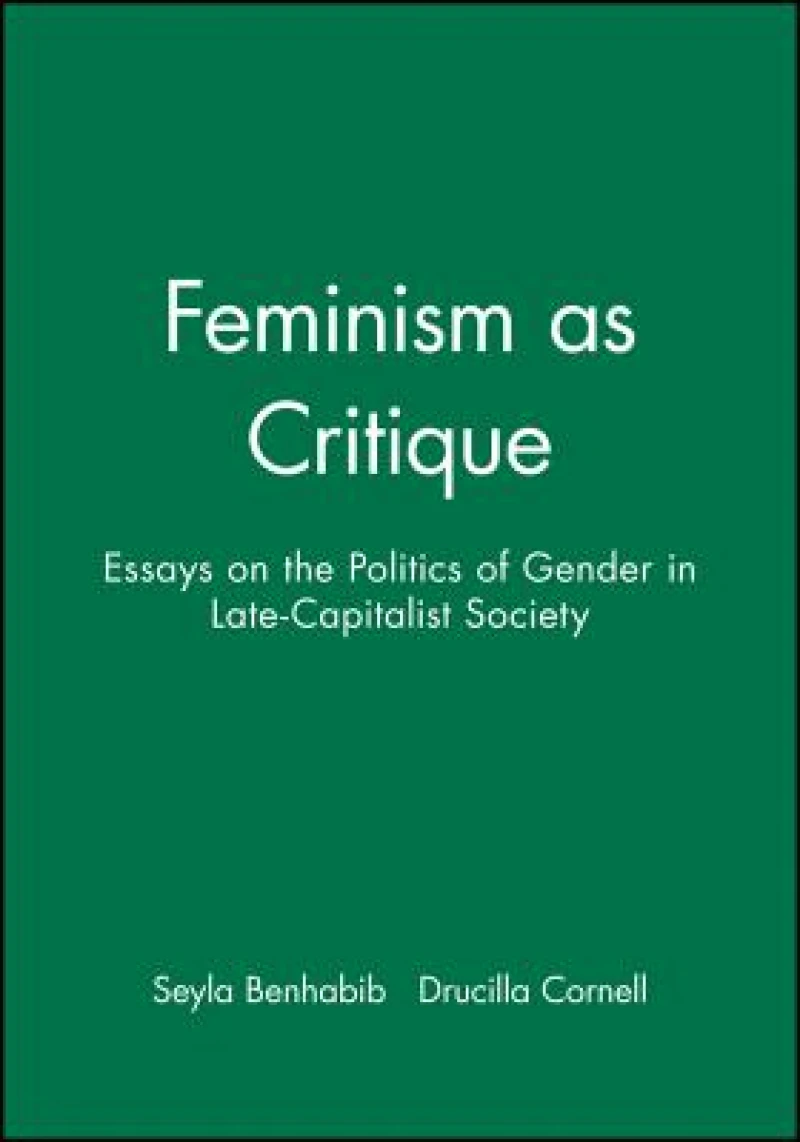 Feminism as Critique