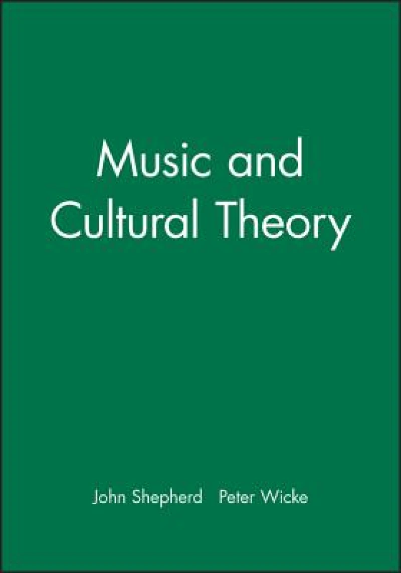 Music and Cultural Theory