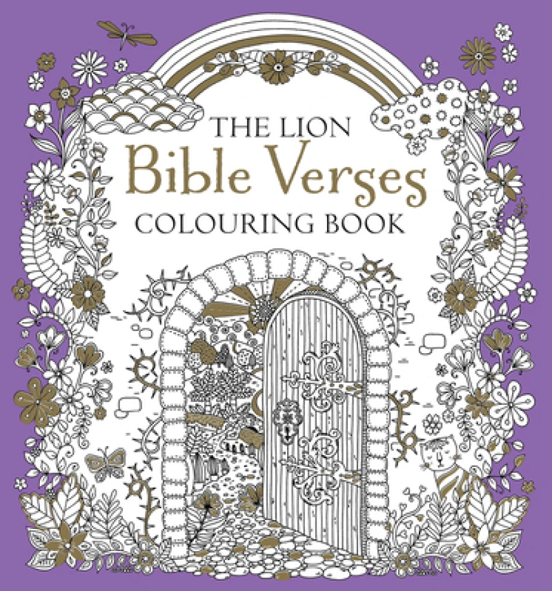 The Lion Bible Verses Colouring Book