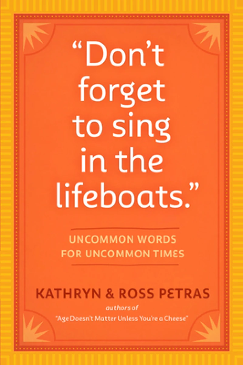 Don't Forget To Sing In The Lifeboats (U.S edition)