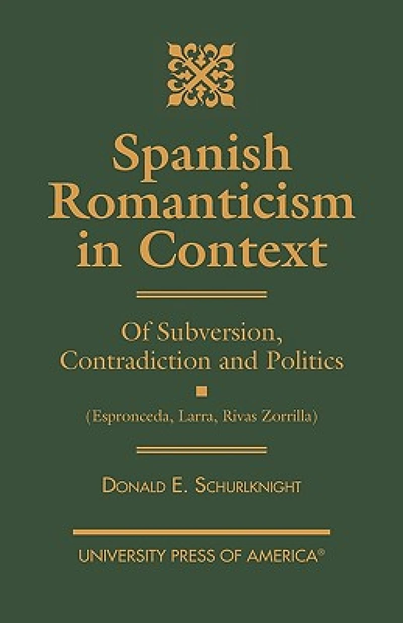 Spanish Romanticism in Context