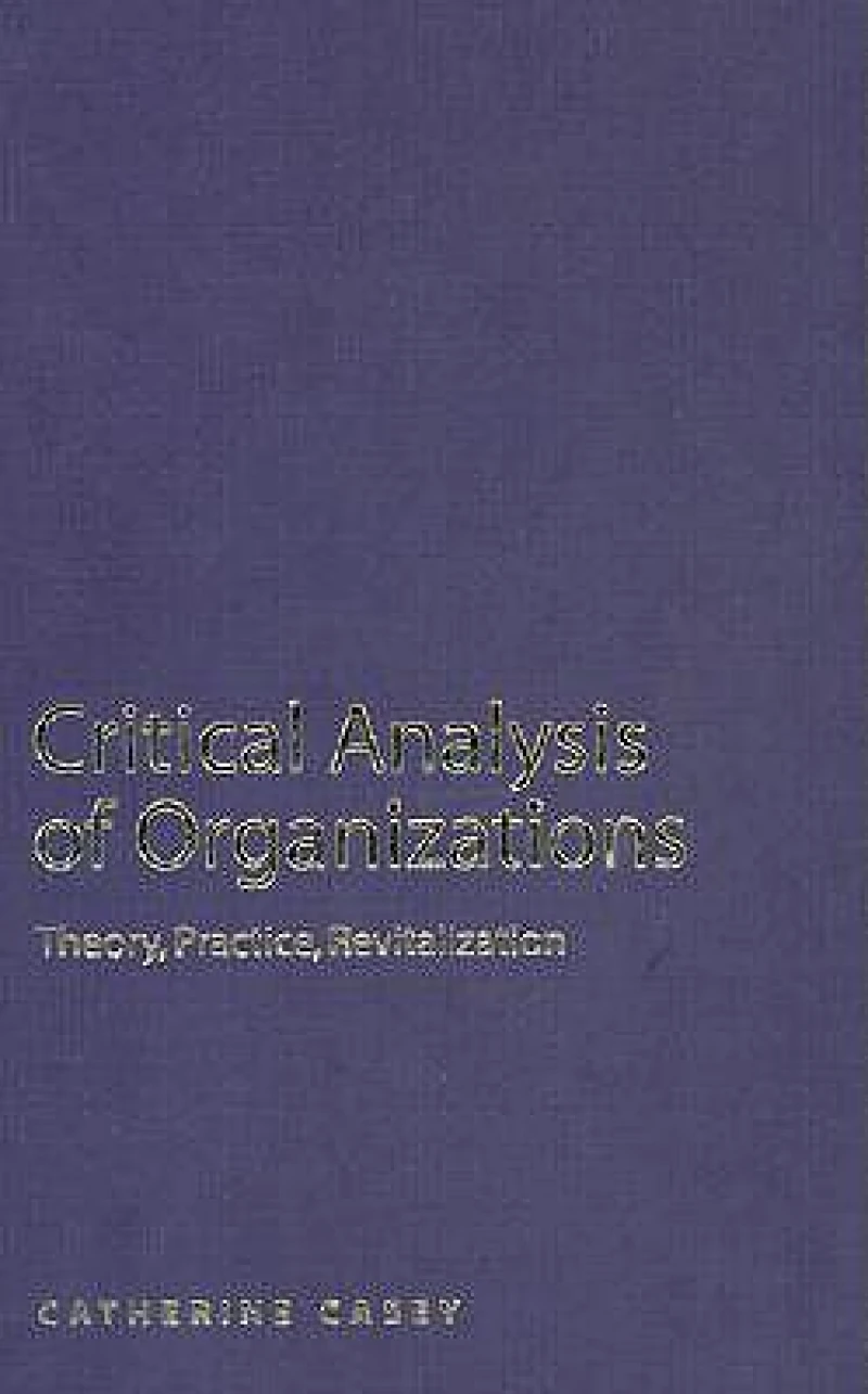 Critical Analysis of Organizations