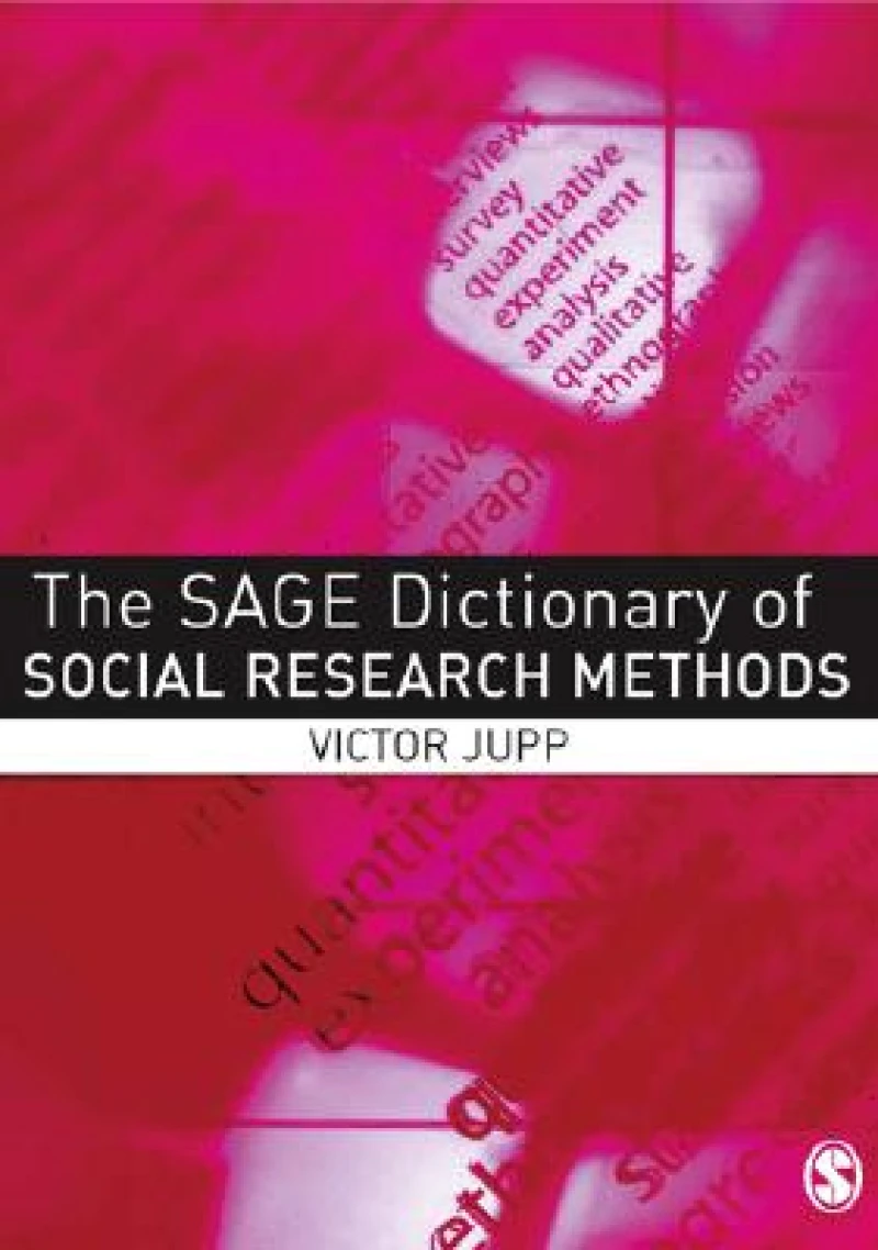 The SAGE Dictionary of Social Research Methods