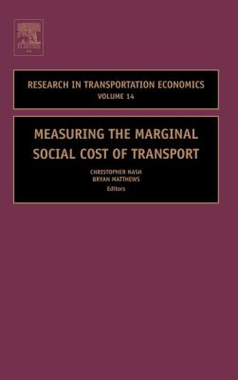 Measuring the Marginal Social Cost of Transport