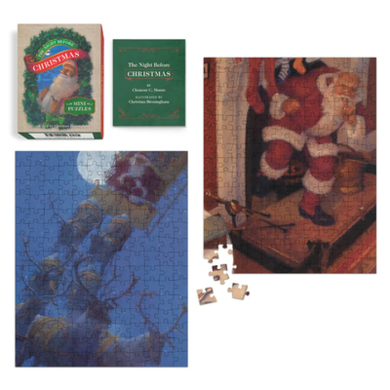 Night Before Christmas Mini Puzzles
