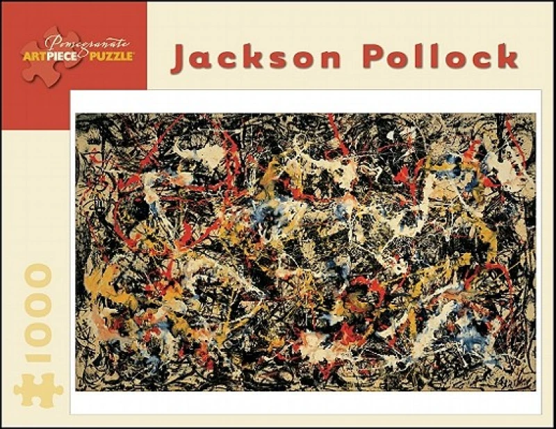 Jackson Pollock Convergence 1000 Piece Jigsaw Puzzle
