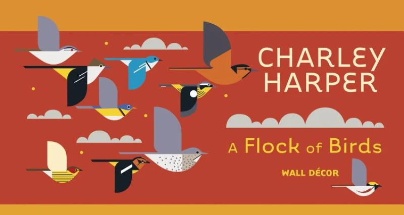 CHARLEY HARPER FLOCK OF BIRDS WALL DECOR
