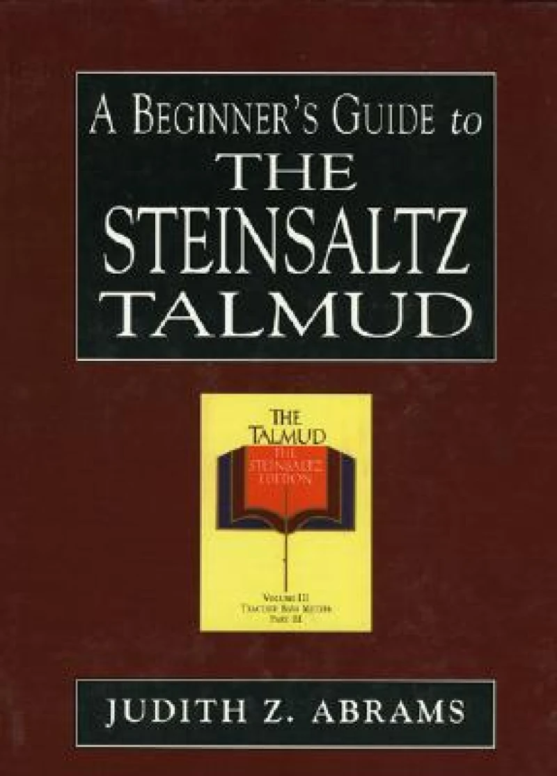 A Beginner's Guide to the Steinsaltz Talmud