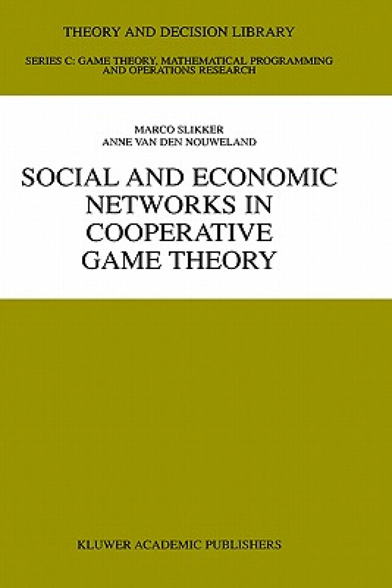 Social and Economic Networks in Cooperative Game Theory