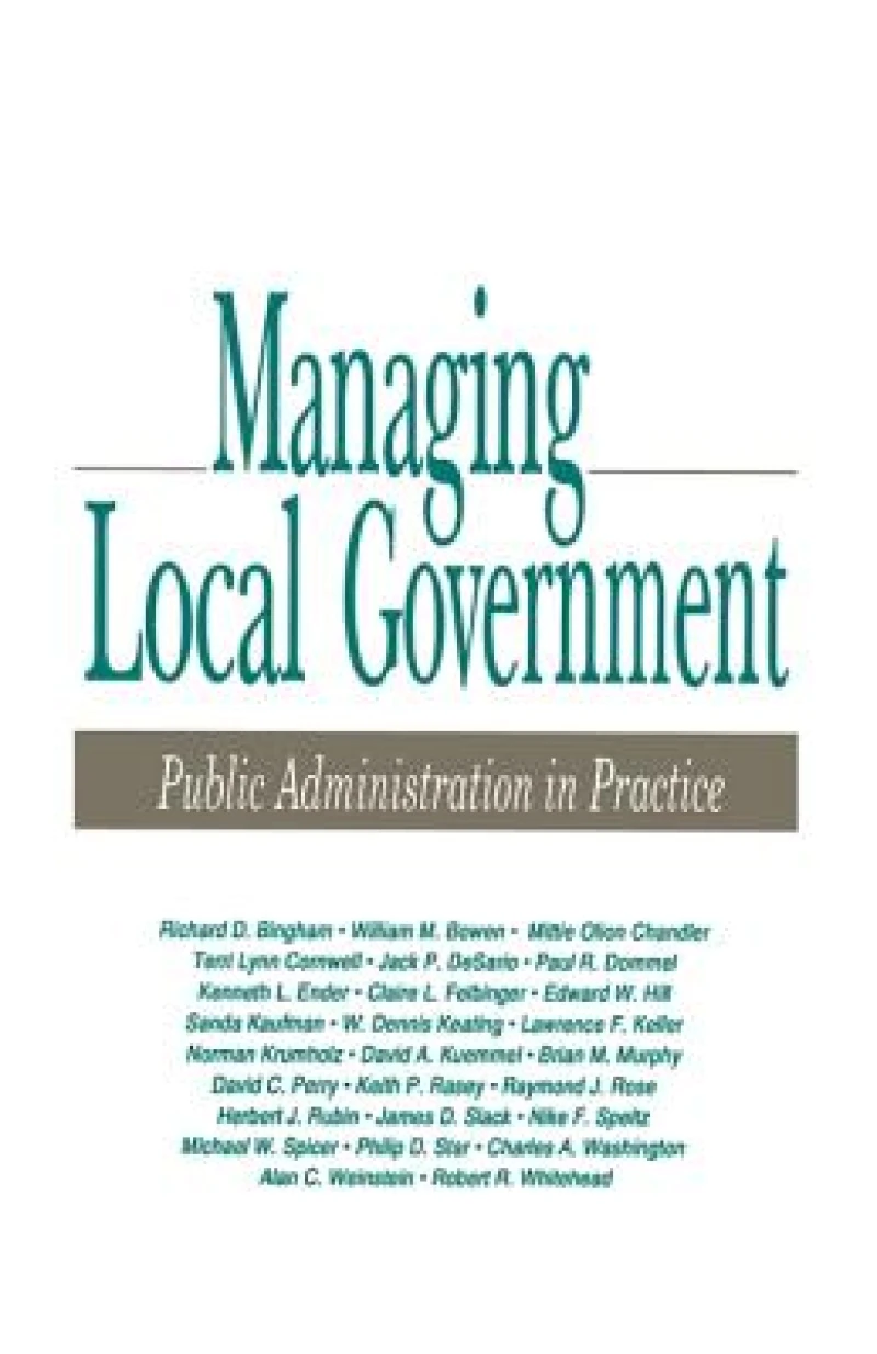 Managing Local Government