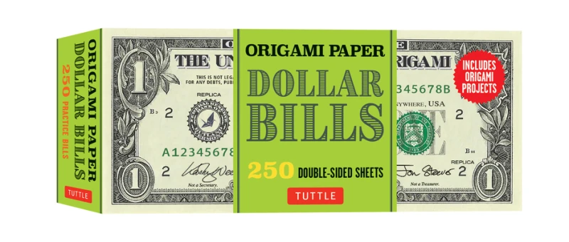Origami Paper: Dollar Bills