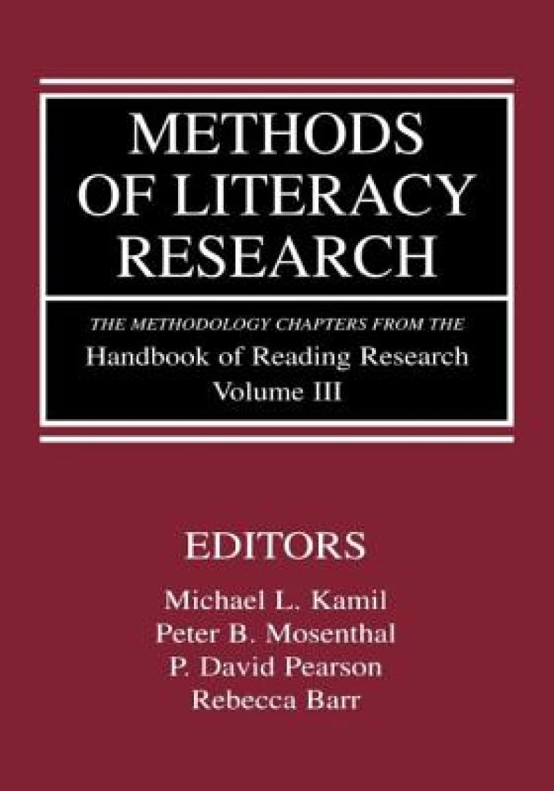 Methods of Literacy Research