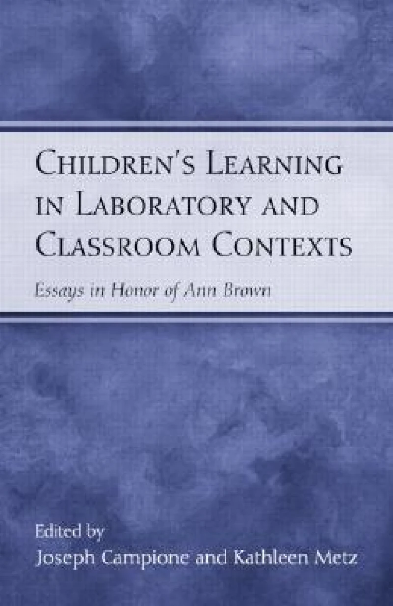 Children's Learning in Laboratory and Classroom Contexts