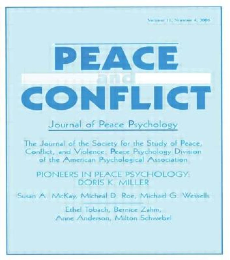 Pioneers in Peace Psychology
